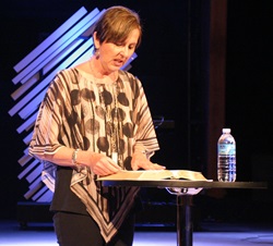 Cindy Cox teaching the Word of God